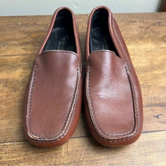 Fieramosca & Co Women’s brown moc loafers - Picture 2 of 10